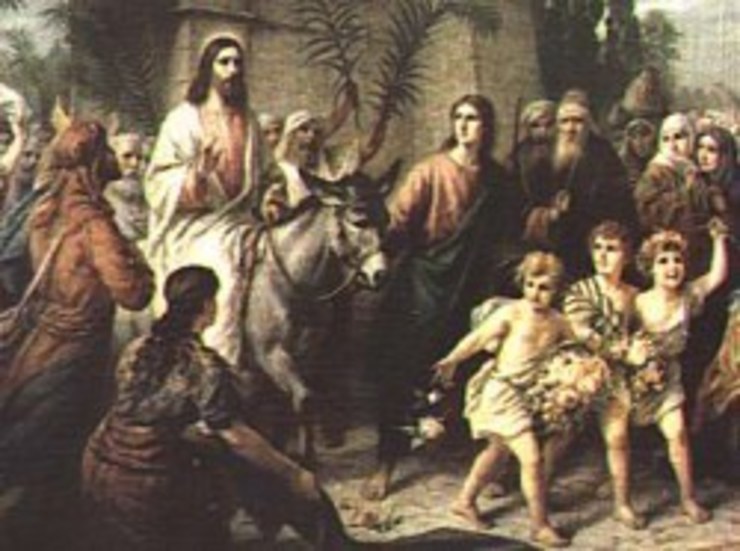 MEMPERINGATI YESUS MASUK KE YERUSALEM