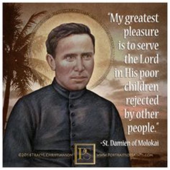 St.DAMIANUS dari MOLOKAI (1840-1889) 