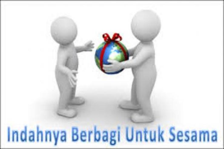 BERBAGI DENGAN SESAMA
