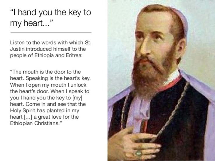 ST. YUSTINUS de YAKOBIS, PENGAKU IMAN