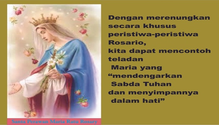 INSPIRASI  HARIAN  BULAN  ROSARIO  2018